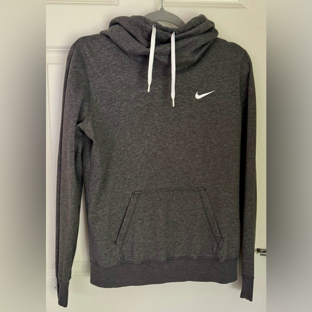 Nike Cowl Neck Hoodie Gray M